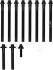 Купити Болти головки (к-кт 11шт.) Citroen Berlingo/Peugeot Partner 1.2 PureTech 18- VICTOR REINZ 14-10026-01 (фото1) підбір по VIN коду, ціна 976 грн.