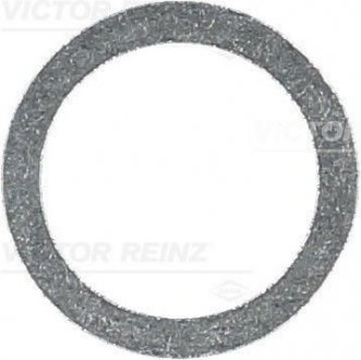 Купить Кольцо уплотнительное пробки маслосливной VICTOR REINZ 41-71061-00 (фото1) подбор по VIN коду, цена 13 грн.