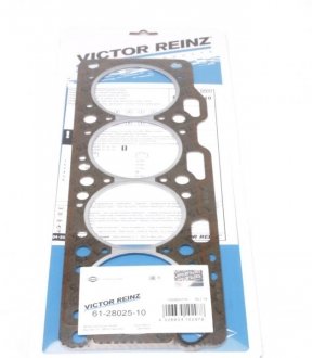 Прокладка головки VW Golf/Passat/Polo 1.0-1.4i/D -99 (1.75mm) Audi 80, Volkswagen Polo, Golf, Jetta, Passat, Scirocco, Vento, Seat Ibiza, Cordoba VICTOR REINZ 61-28025-10