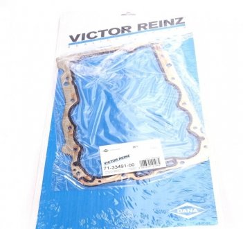 Купити Прокладка, масляний піддон Opel Corsa VICTOR REINZ 71-33491-00 (фото1) підбір по VIN коду, ціна 398 грн.