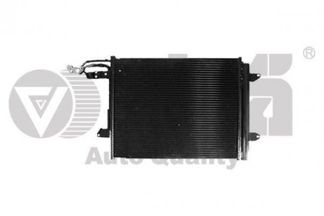 Купити Радіатор кондиціонера VW Caddy (04-08) Volkswagen Caddy, Touran Vika 28200006201 (фото1) підбір по VIN коду, ціна 3703 грн.