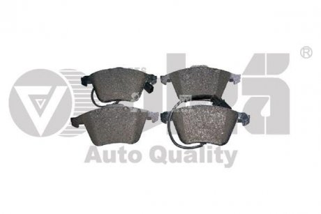 Купить Колодки тормозные передние с датчиком Audi A8 (04-10) Audi A8 Vika 66981105601 (фото1) подбор по VIN коду, цена 824 грн.