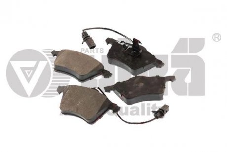 Купить Колодки тормозные передние VW Sharan (01-10)/Seat Alhambra (01-10) Volkswagen Sharan Vika 66981105801 (фото1) подбор по VIN коду, цена 1063 грн.