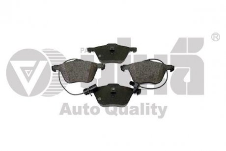 КОЛОДКИ ГАЛЬМІВНІ ПЕРЕДНІ VW Sharan (01-10),T4 (96-04)/Seat Alhambra (01-10) Vika 66981106801