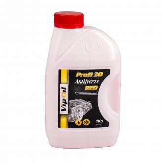 Антифриз Profi 30 Red (червоний) 1кг х8 VIPOIL 701389