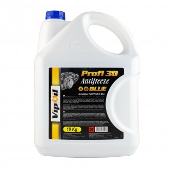 Купить Антифриз Profi 30 Blue (синий) 10кг х2 VIPOIL 701397 (фото1) подбор по VIN коду, цена 479 грн.