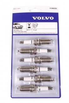 Свеча зажигания (к-т), 6 cyl 11- Volvo V60, S80, XC70, V70, XC90, XC60, S60 VOLVO 31286359
