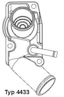 Термостат Opel Astra 2.0/2.2 DTI 99-05 / Zafira 2.0/2.2 DTI 00-05 Opel Astra, Zafira WAHLER 4433.92D
