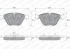 Купити Колодка гальмівна передня (4 шт.).) -Toyota Tsusho Corp BMW E65, E66, E60, E61, E63, E64, E90, E91, E92, E93, X1 WEEN 151-2317 (фото1) підбір по VIN коду, ціна 1191 грн.