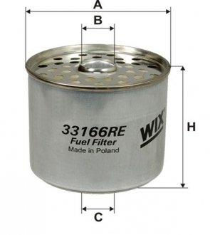 Фильтр топливный WIX FILTERS 33166RE