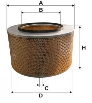 Купить Фильтр WIX FILTERS 93160E (фото1) подбор по VIN коду, цена 2294 грн.