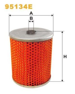 Купити Фільт елемент. топл. МТЗ, ЗІЛ 5301 (ЕФТ-75А-1117040А) (Wix-Filtron) WIX FILTERS 95134E (фото1) підбір по VIN коду, ціна 231 грн.
