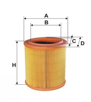 Фильтр воздушный Citroen Berlingo, Peugeot Partner, 306, Citroen Xsara WIX FILTERS wa6524