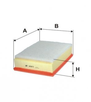 Фільтр повітря WIX FILTERS wa9670