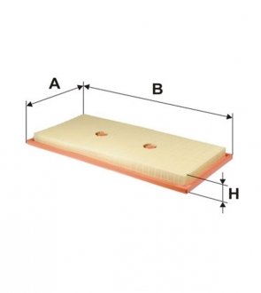 Фільтр повітря WIX FILTERS wa9784