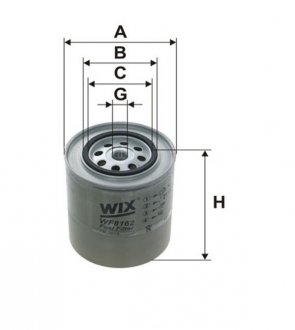 Фильтр топливный WIX FILTERS wf8162