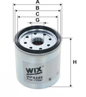 Фильтр топливный WIX FILTERS wf8245