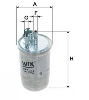 Фільтр палива WIX FILTERS wf8252