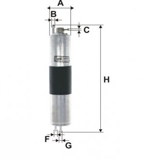 Фільтр палива BMW E46, E65, E66 WIX FILTERS wf8337