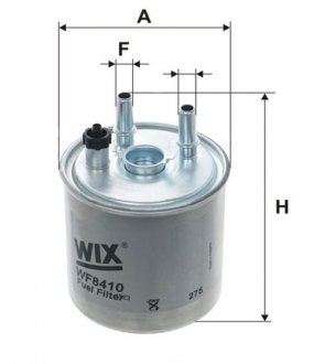 Фильтр топливный Renault KANGOO BE BOP (KW0/1_) (09-) WIX WIX FILTERS wf8410