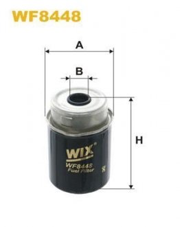 Фильтр топлива Land Rover Defender WIX FILTERS wf8448