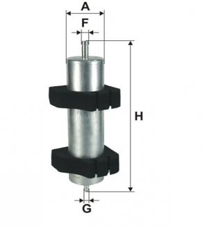 Фільтр паливний Audi A7, A6, Q7, A8, Q5, A5, A4 WIX FILTERS wf8486