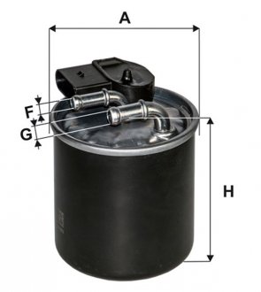 Фільтр палива WIX FILTERS wf8497