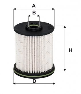 Фільтр палива WIX FILTERS wf8522