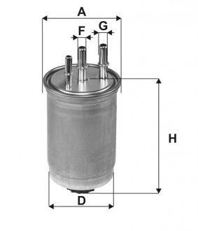 Фільтр паливний WIX FILTERS wf8569