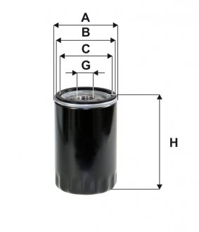 Фільтр масляний WIX FILTERS wl7102