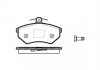 Купити Гальмівні колодки пер. PASSAT В2/B3/B4 /Golf IV 1.6-2.0 91-02 (TRW) Volkswagen Passat, Golf, Vento, Seat Toledo, Ibiza, Cordoba WOKING p0343.50 (фото1) підбір по VIN коду, ціна 792 грн.