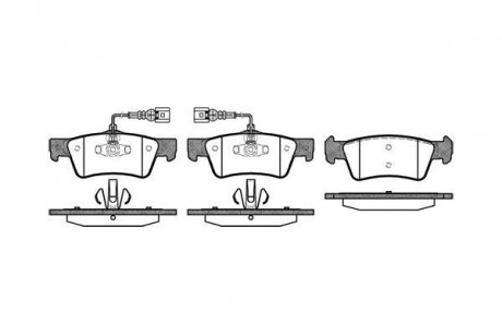 КОЛОДКИ ГАЛЬМІВНІ WOKING p10873.02