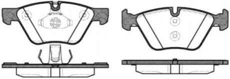 Гальмівні колодки F10/F11 (09-17) WOKING p11523.30