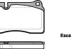 Купить Колодки тормозные диск. перед. (Remsa) VW Touareg 03>10, 10>18 Volkswagen Touareg, Audi TT WOKING p13003.00 (фото1) подбор по VIN коду, цена 1333 грн.