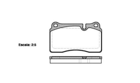 Колодки гальмівні Land Rover Range Rover WOKING p13003.10