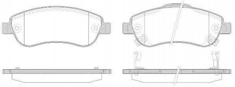 Купить Колодки тормозные диск. перед. (Remsa) Honda Cr-v iii 2.0 06-,Honda Cr-v iii 2.2 06- Honda CR-V WOKING p13893.02 (фото1) подбор по VIN коду, цена 1319 грн.