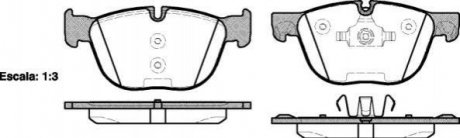 Купить Колодки тормозные диск. перед. (Remsa) Bmw X5 2.0 13-,Bmw X5 3.0 06-13,Bmw X5 3.0 13- BMW X5, X6, Volkswagen Tiguan, BMW X4 WOKING p13973.00 (фото1) подбор по VIN коду, цена 1557 грн.