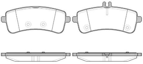 Колодки гальмівні WOKING p14943.00