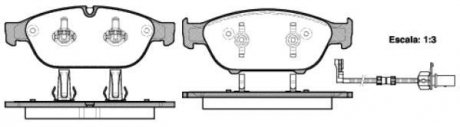 Купить Колодки тормозные диск. перед. (Remsa) Audi A6 A7 13>18 A8 11>18 (P15413.02) Audi A8, A6, A7 WOKING p1541302 (фото1) подбор по VIN коду, цена 1986 грн.