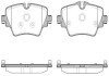 Купити Колодки гальмівні BMW F22, F45, F23, F46, Mini Clubman, BMW X1, G30, Mini Countryman, BMW G31, X3 WOKING p17253.08 (фото1) підбір по VIN коду, ціна 1271 грн.