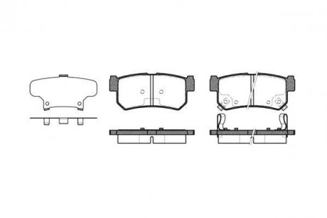 Купити Колодки гальмівні дискові Ssang Yong Rexton 06> 12> / Actyon 05> / Kyron 05> / SsangYong Kyron, Korando, Rexton, Actyon WOKING p646362 (фото1) підбір по VIN коду, ціна 960 грн.