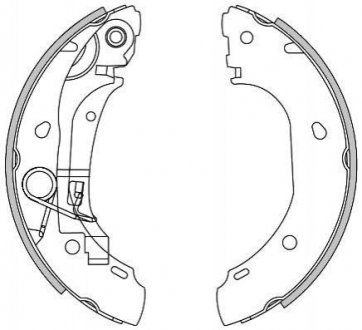 Купить Колодки ручного тормоза Touareg 02-10/Cayenne 02-07/LR III 02-12/Audi Q7 06-15 (VAG) Peugeot Boxer, Fiat Ducato, Citroen Jumper WOKING z4163.00 (фото1) подбор по VIN коду, цена 1309 грн.