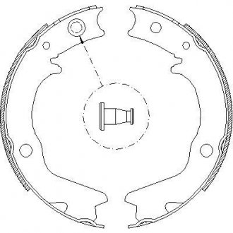 Купити КОЛОДКИ ГАЛЬМІВНІ Mitsubishi Galant, Subaru Impreza, Legacy, Forester, Mitsubishi Pajero, Lancer, Outlander WOKING z4702.00 (фото1) підбір по VIN коду, ціна 1068 грн.