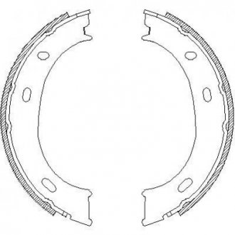 Купить Колодки тормозные бараб. задн. (Remsa) MB Sprinter I, VW LT28-46 II Mercedes G-Class, W901, W902, W903, Volkswagen LT, Mercedes W904, W168 WOKING z4710.01 (фото1) подбор по VIN коду, цена 852 грн.