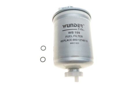 Купити Фільтр паливний VW Caddy II 1.9TDI 95-04 WUNDER FILTER wb 109 (фото1) підбір по VIN коду, ціна 406 грн.