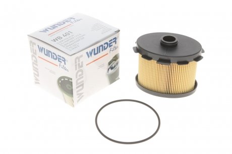 Фильтр топливный Citroen Berlingo/Peugeot Partner 1.9D (DW8) 98- Peugeot 206, Citroen Xsara, Peugeot 306, Citroen Jumpy, Toyota Corolla, Fiat Scudo, Peugeot Expert, Partner WUNDER FILTER wb 401