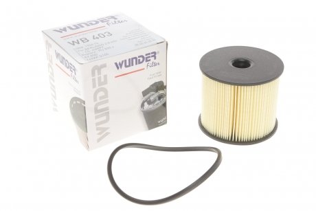 Фільтр паливний Citroen Berlingo/Peugeot Partner 2.0HDi 99-05 (сис-ма Siemens) WUNDER FILTER wb 403