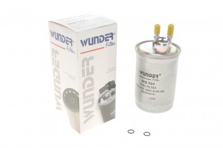 Фильтр топливный Ford Connect 1.8Di/TDCi (55kw) 02- (под клапан) WUNDER FILTER wb 504