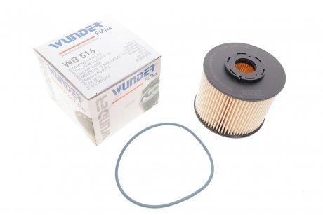 Фильтр топливный Fiat Scudo 2.0 D Multijet 11- WUNDER FILTER wb 516