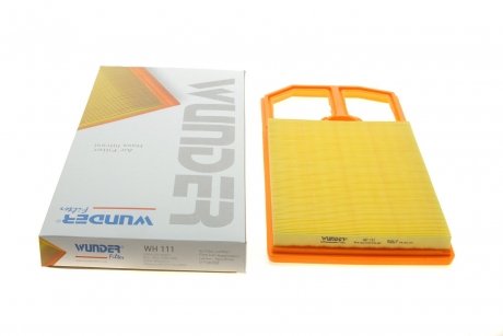 Фильтр воздушный WUNDER Seat Cordoba, Volkswagen Polo, Seat Ibiza, Volkswagen Golf, Bora, Seat Leon, Toledo, Skoda Octavia, Roomster, Volkswagen Caddy, Skoda Fabia WUNDER FILTER wh 111